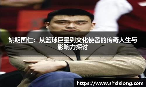 姚明国仁：从篮球巨星到文化使者的传奇人生与影响力探讨