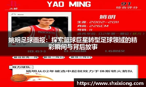 姚明足球画报：探索篮球巨星转型足球领域的精彩瞬间与背后故事