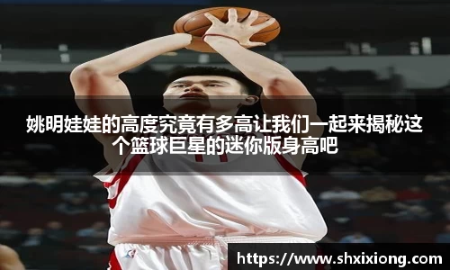 姚明娃娃的高度究竟有多高让我们一起来揭秘这个篮球巨星的迷你版身高吧